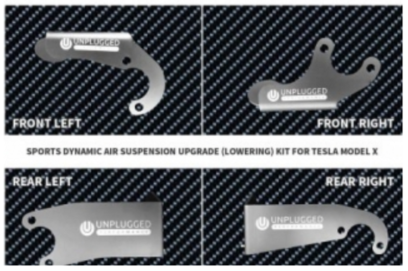 Unplugged Performance senkesett til Tesla Model X