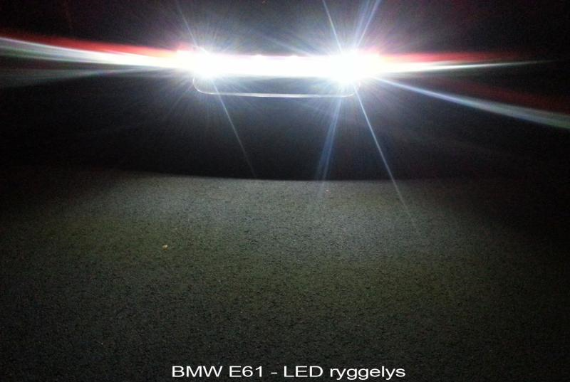 Ryggelys LED CREE P21W