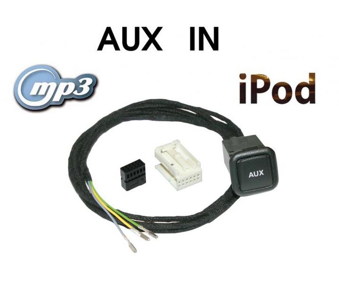 Hovedbilde Aux-In Jack - Retrofit - VW/Skoda nyere spillere