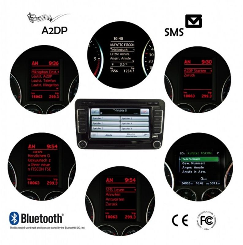 FISCON Bluetooth Handsfree - 
