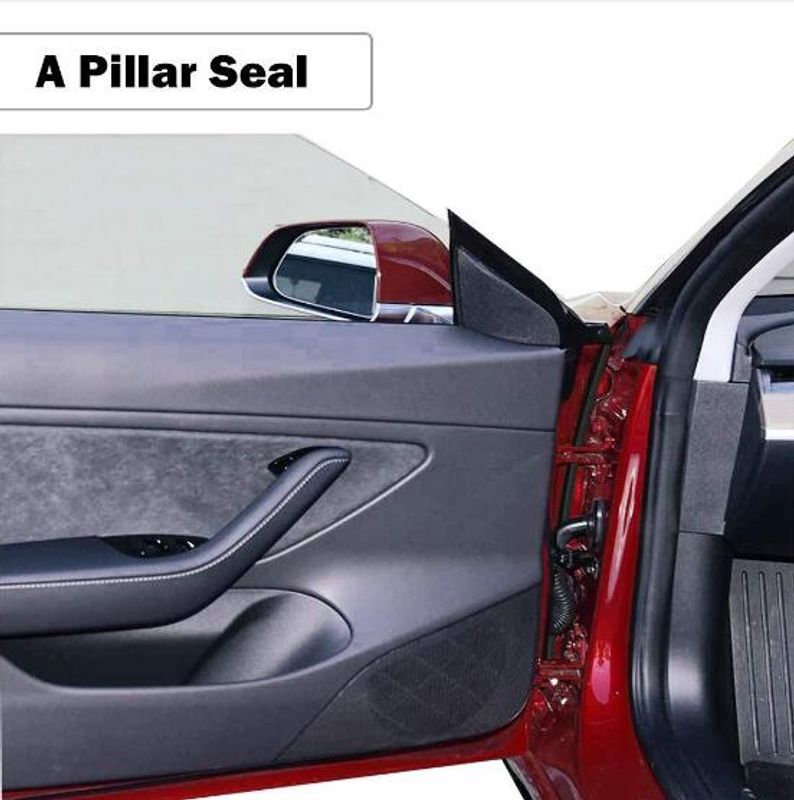 Dør-, frunk- trunkpakninger - ferdige lengder - Tesla Model 3
