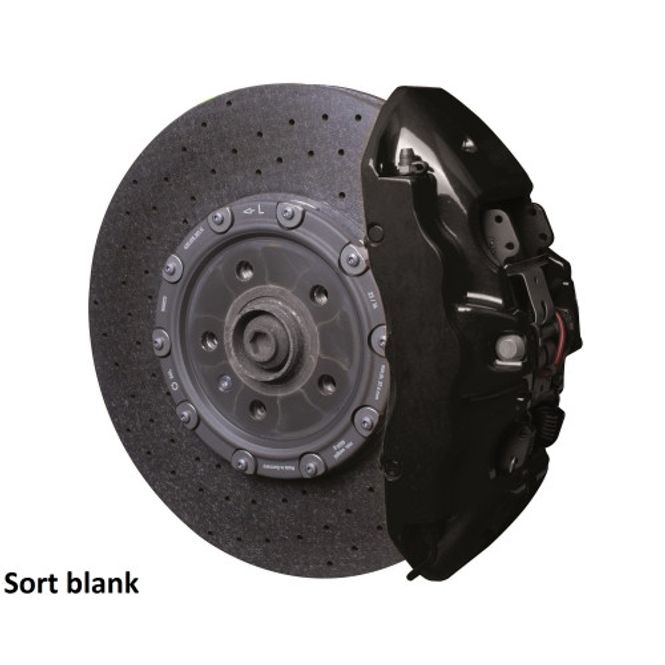 Hovedbilde Foliatec caliperlakksett - Sort blank