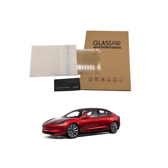 Main Image Screen protector rear Tesla Model 3 and Y