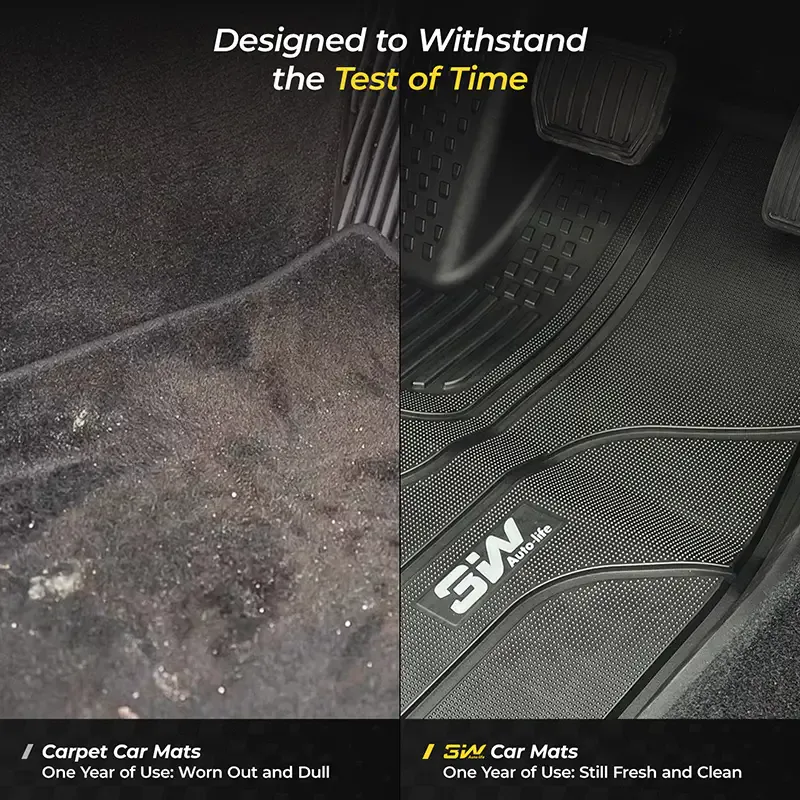 3W kit All Weather Mats Tesla Model 3 Highland