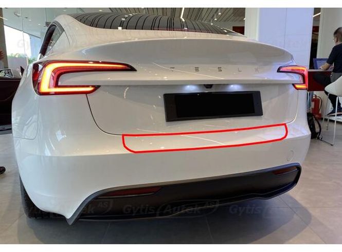 Main Image Rear bumper PPF - Tesla Model 3 Highland