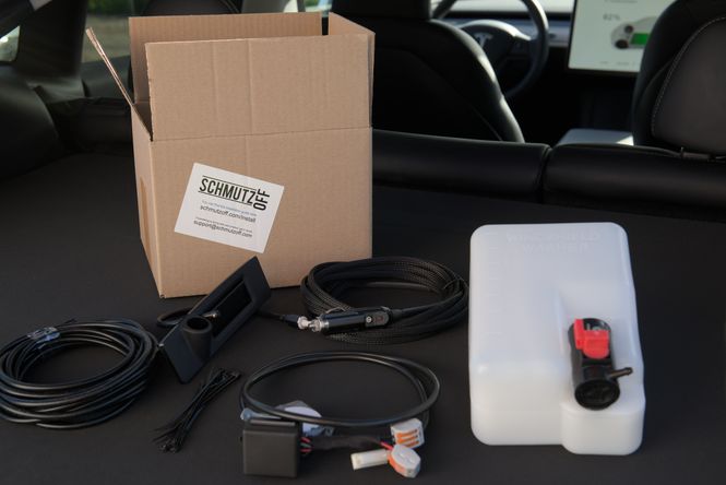 Main Image Rear view camera washing system - Tesla Model Y - ...