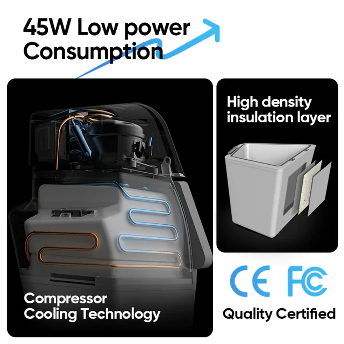 Tesla Model Y GLACIER Trunk Fridge