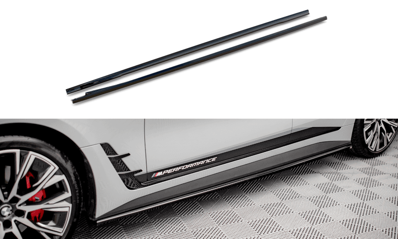 Sideskjørt V.2 - BMW I4 - Maxton Design