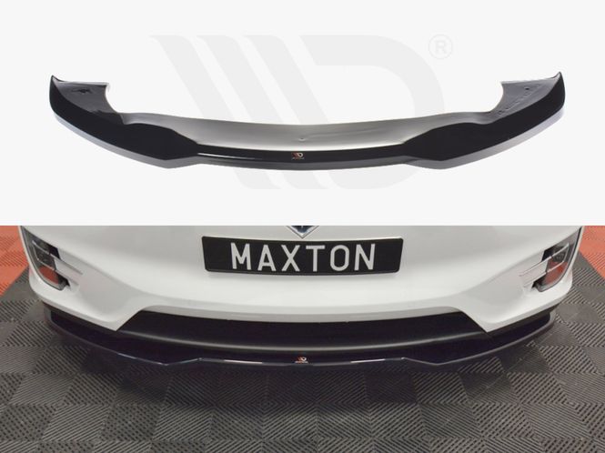 Main Image  Front splitter / spoiler V.2 - Tesla Model X - Maxton ...