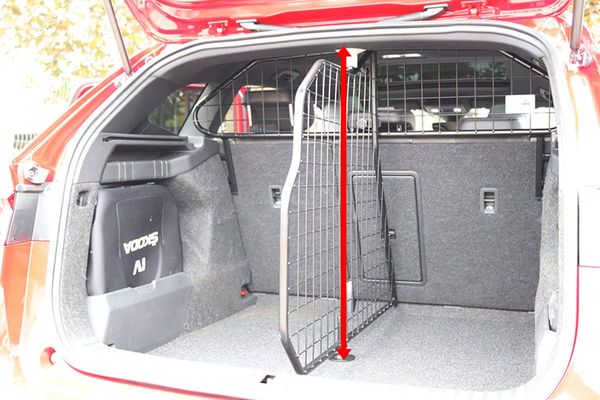 Hovedbilde Skoda Enyaq iV hunde-/lastegitter med  skillevegg ...