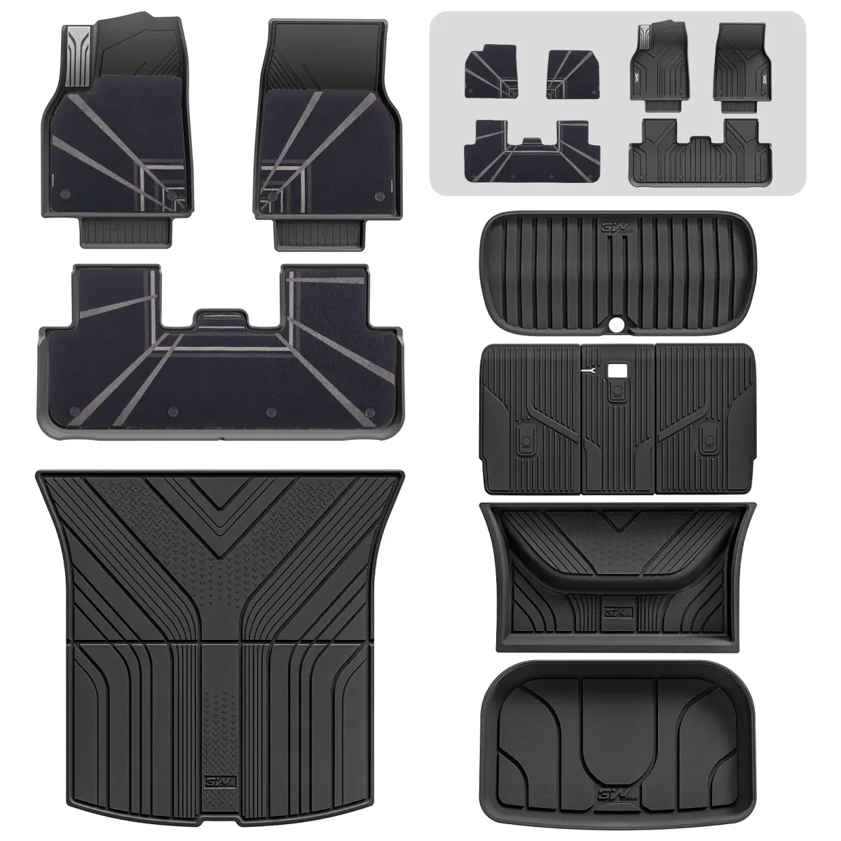 3W kit mats For Tesla Model Y Juniper