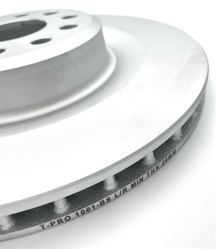 Brake rotor rear for Tesla Model S & X (13-21)